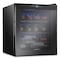 Ivation 12-Bottle Compressor Freestanding Wine Cooler Refrigerator - Black IVFWCC125B - alternate 1